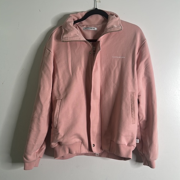 Martin Asbjorn pink zip up jacket size XL Barbiecore - Picture 3 of 15